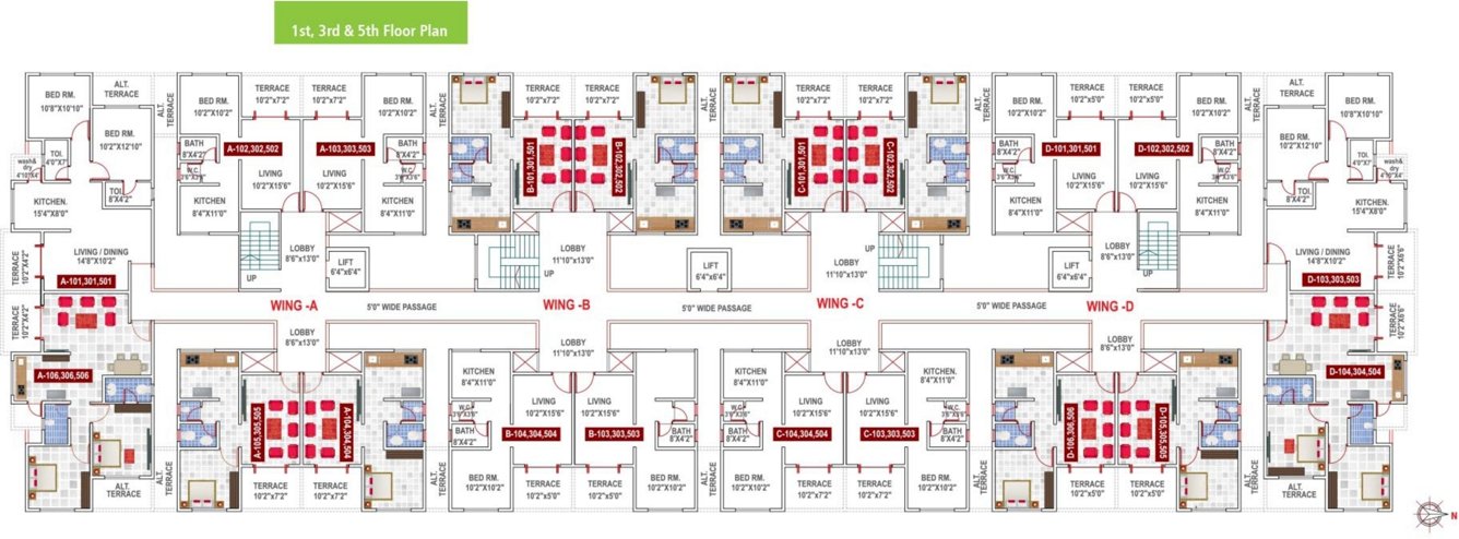 Images for Cluster Plan of Shree Gokulam