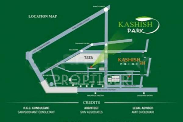 Location Plan kashish-park Location Plan