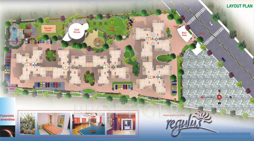 Images for Layout Plan of Kunal Regulus