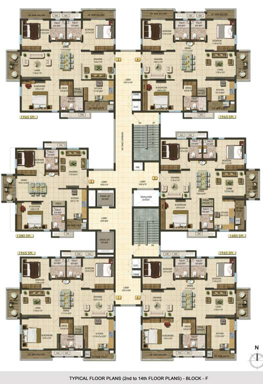 Images for Cluster Plan of Aparna Cyber Life