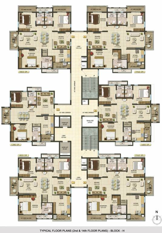 Images for Cluster Plan of Aparna Cyber Life