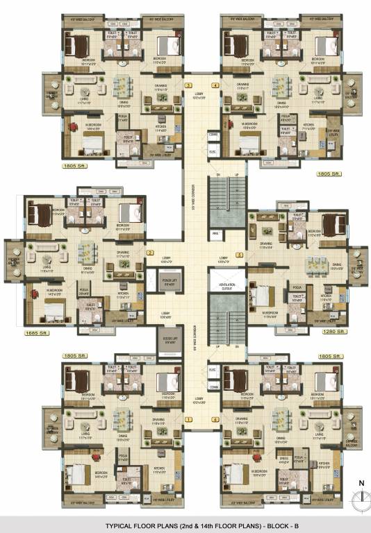 Images for Cluster Plan of Aparna Cyber Life