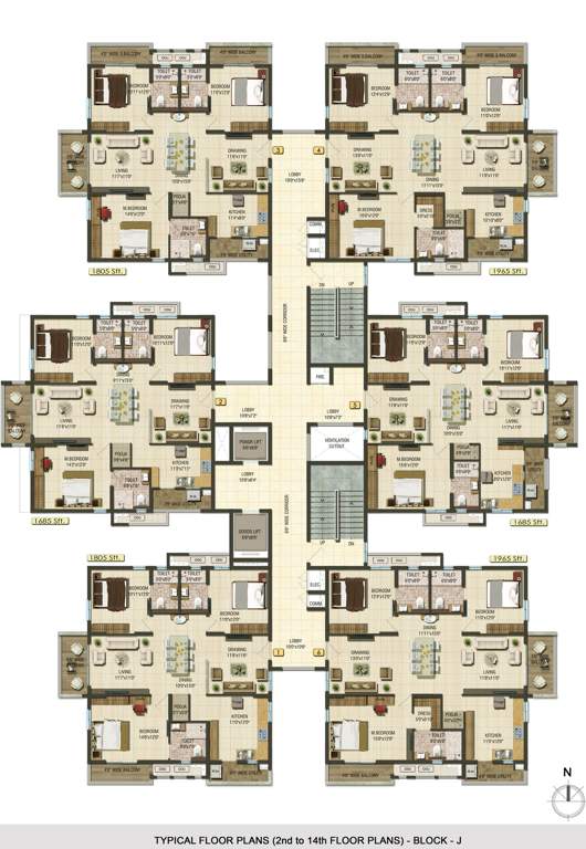 Images for Cluster Plan of Aparna Cyber Life