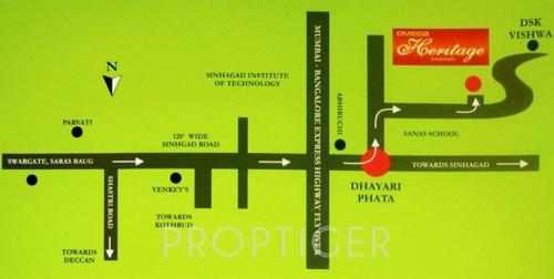 omega-promoters heritage-apartments Location Plan