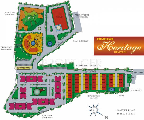 omega-promoters heritage-apartments Master Plan