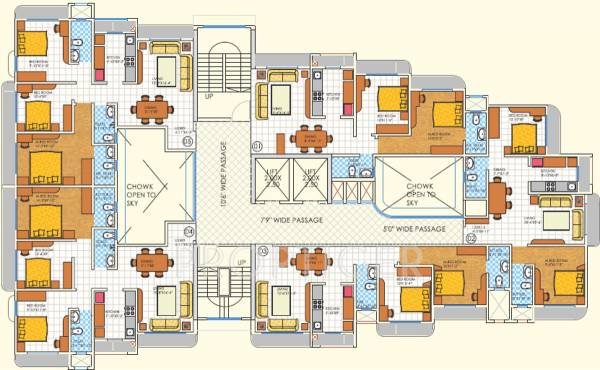  paramount-heights Images for Cluster Plan of DBR Paramount Heights