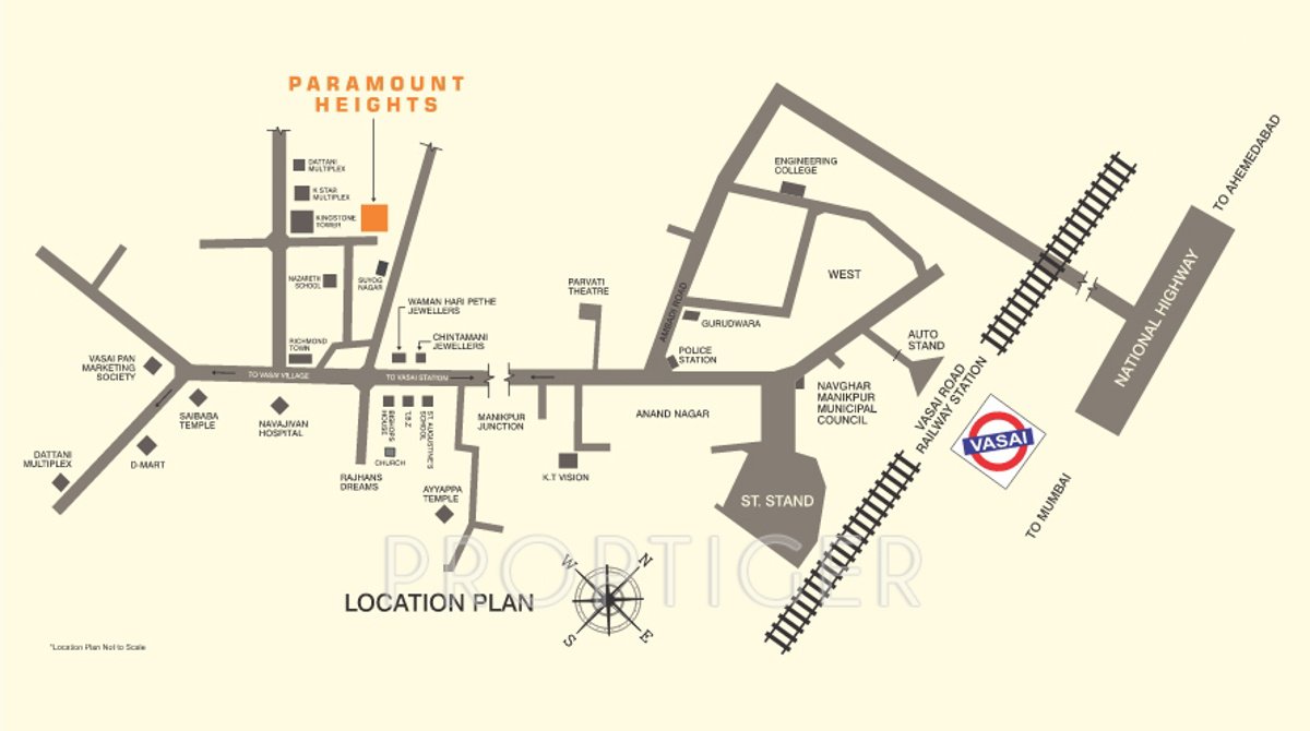  paramount heights Images for Location Plan of DBR Paramount Heights