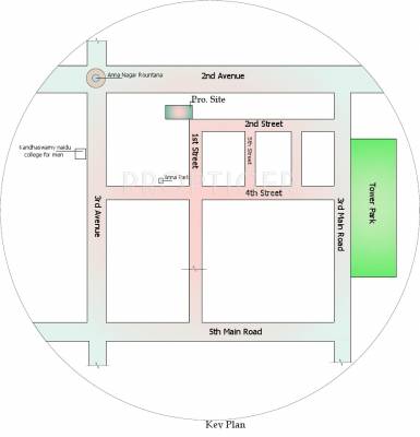 Images for Location Plan of Pushkar Anugraham