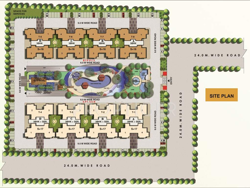  waterscapes Images for Layout Plan of Omaxe Waterscapes