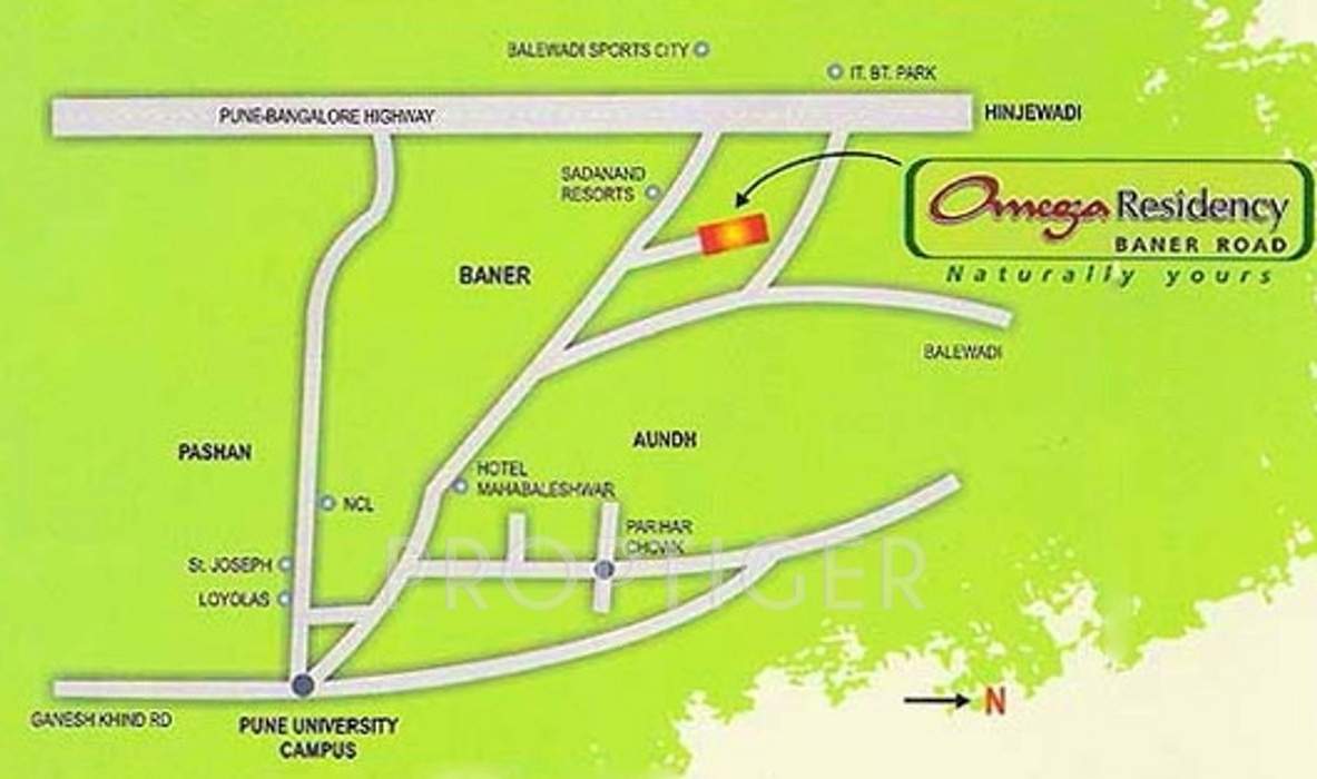 residency apartments Images for Location Plan of Omega Promoters Residency Apartments