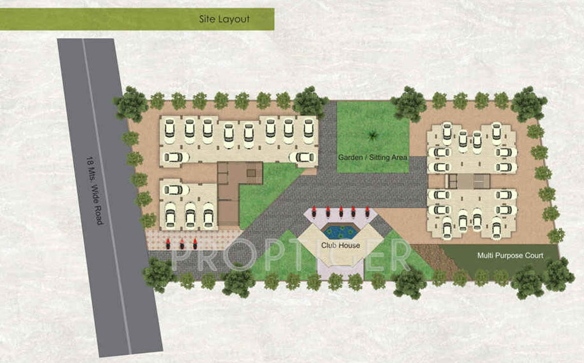 Images for Layout Plan of Neptune Infra Helly Greens
