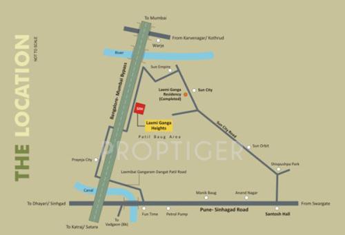  laxmi-ganga-heights Images for Location Plan of Krishnaleela Laxmi Ganga Heights