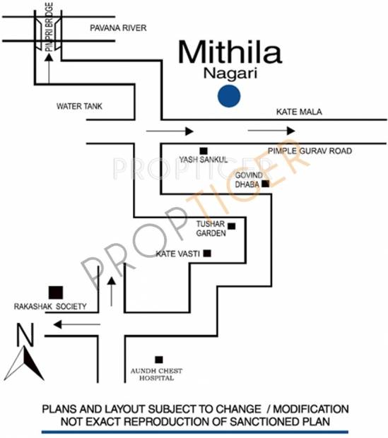 Images for Location Plan of Townscape Mithila Nagari