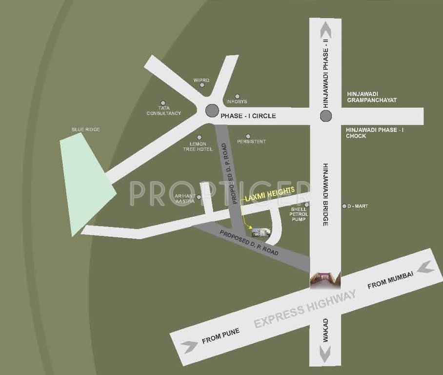 Images for Location Plan of Hulawale Laxmi Heights