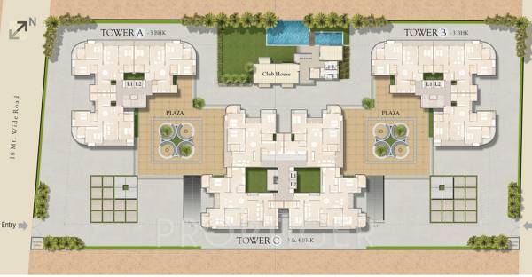  trinity Images for Layout Plan of Neptune Trinity