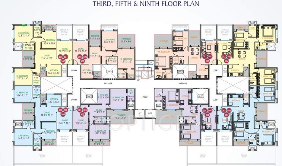 Images for Cluster Plan of Mohite Paradise G