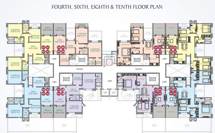 Images for Cluster Plan of Mohite Paradise G