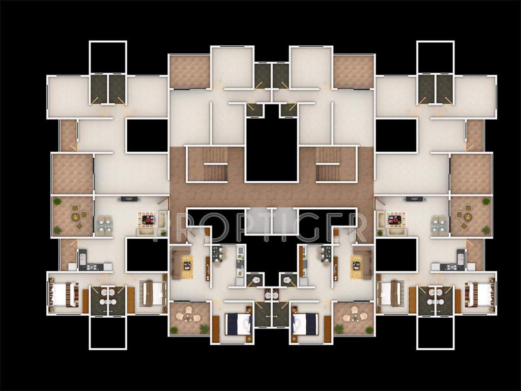 Images for Cluster Plan of Swati Morning Mist