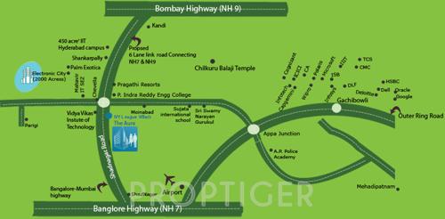 Images for Location Plan of Ivy League Villas Pvt Ltd The Aura