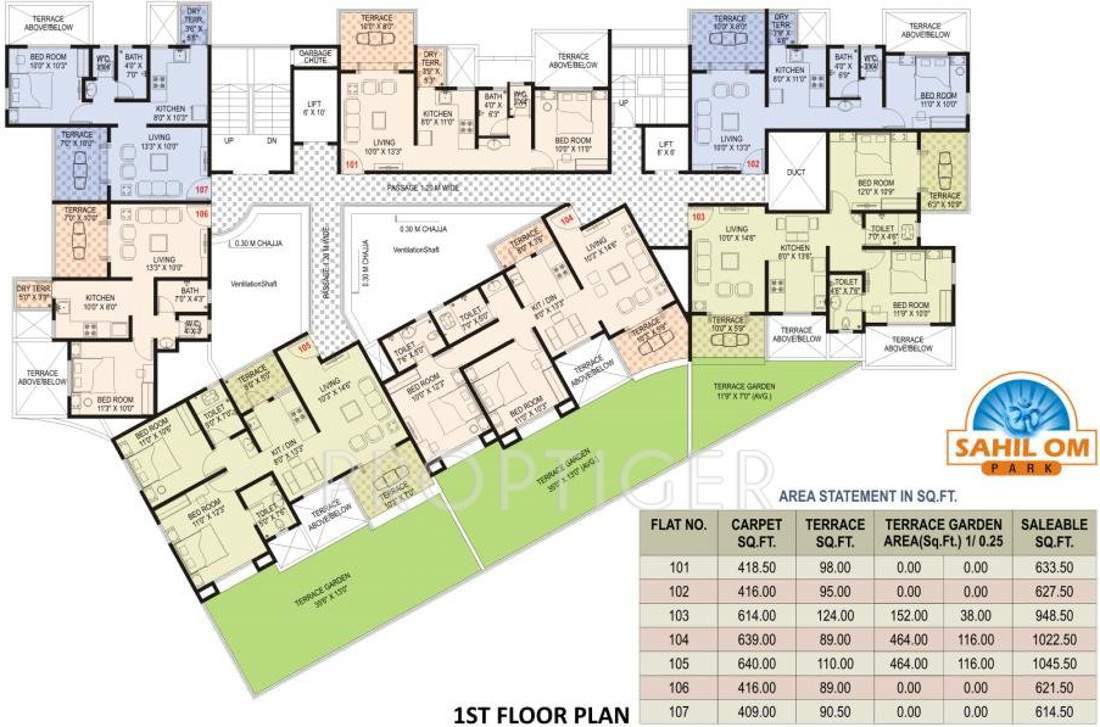  sahil om park Images for Cluster Plan of Vaishnavi Sahil Om Park