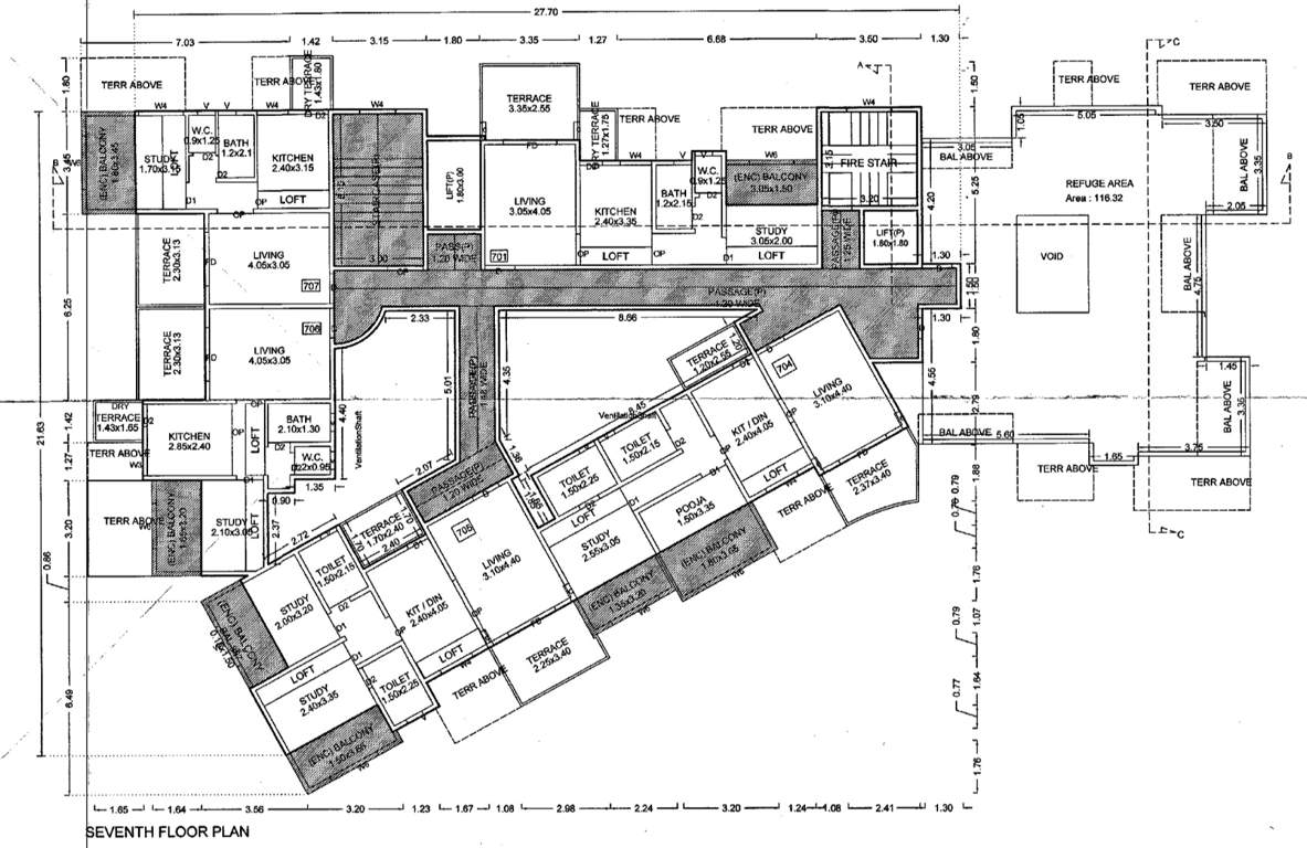 Images for Cluster Plan of Vaishnavi Sahil Om Park