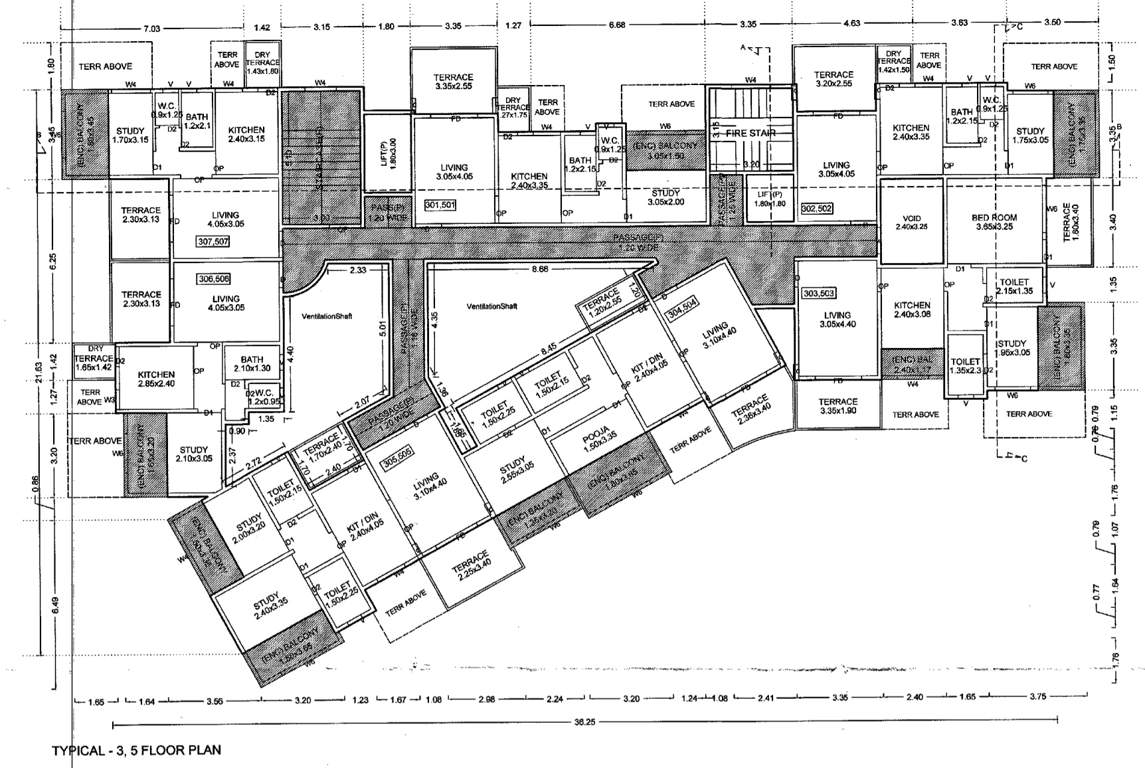 Images for Cluster Plan of Vaishnavi Sahil Om Park