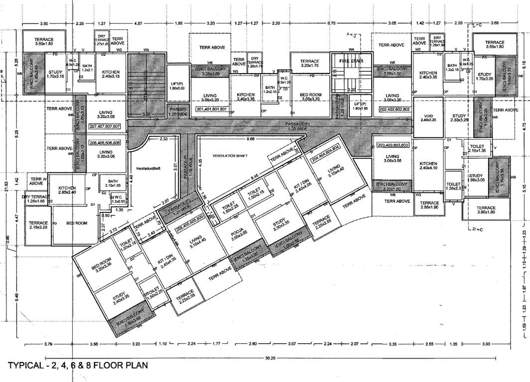 Images for Cluster Plan of Vaishnavi Sahil Om Park