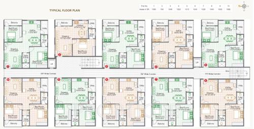 Images for Cluster Plan of Tetra Grand Green Avenue