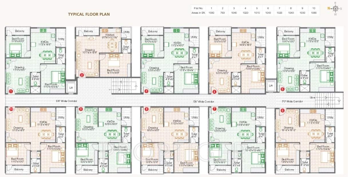 Images for Cluster Plan of Tetra Grand Green Avenue