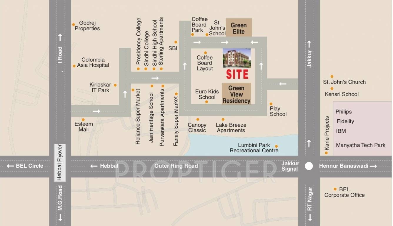 Images for Location Plan of Tetra Grand Green Avenue