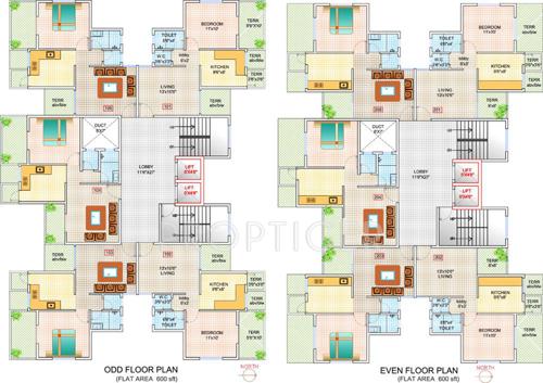 Images for Cluster Plan of Sai Sarovar Images for Cluster Plan of Sai Sarovar