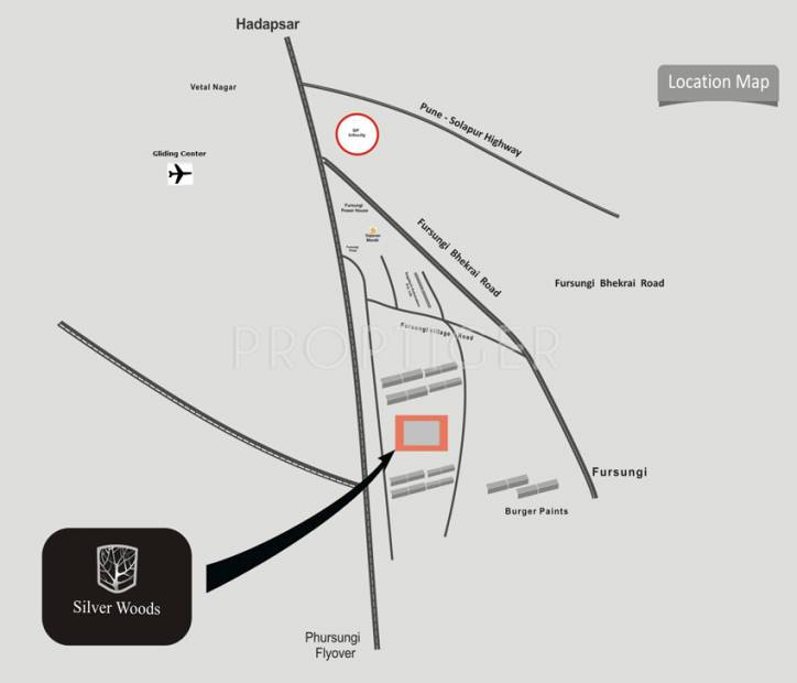 Images for Location Plan of Venkateshwara Sliver Woods