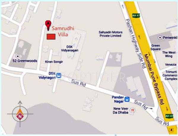 Images for Location Plan of Shree Samrudhhi Villa Images for Location Plan of Shree Samrudhhi Villa