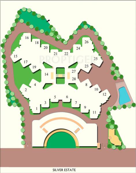 Images for Layout Plan of Neoteric Silver Estate