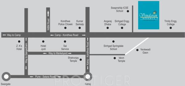 Images for Location Plan of Shivam Vrindavan Regency