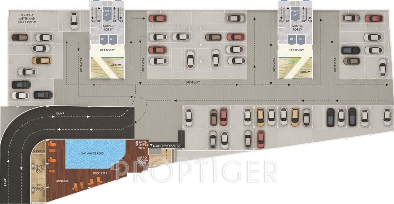infinity Images for Cluster Plan of Amar Amar Infinity