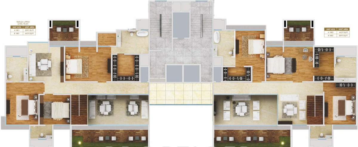 infinity Images for Cluster Plan of Amar Amar Infinity