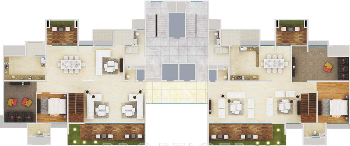 infinity Images for Cluster Plan of Amar Amar Infinity