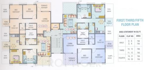 Images for Cluster Plan of Media Shrushti Phase I Images for Cluster Plan of Media Shrushti Phase I