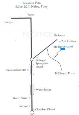 Images for Location Plan of Media Shrushti Phase I Images for Location Plan of Media Shrushti Phase I
