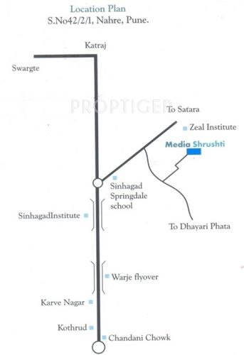 Images for Location Plan of Media Shrushti Phase I Images for Location Plan of Media Shrushti Phase I