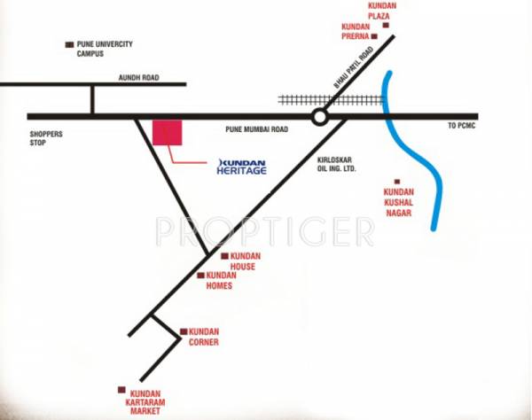 Images for Location Plan of Kundan Spaces Heritage