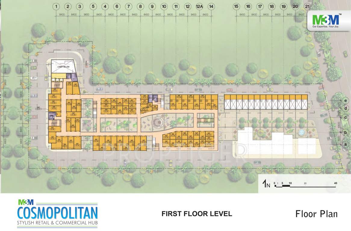  cosmopolitan Images for Cluster Plan of M3M Cosmopolitan