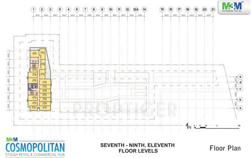  cosmopolitan Images for Cluster Plan of M3M Cosmopolitan