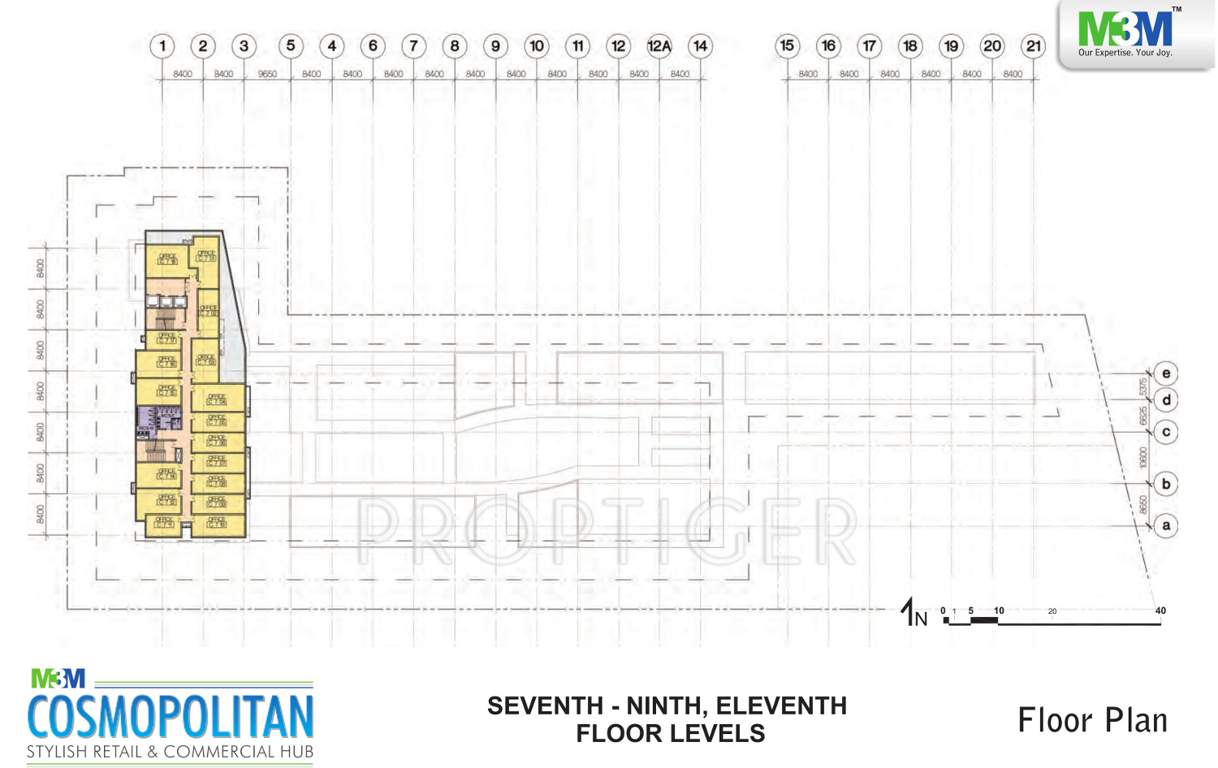  cosmopolitan Images for Cluster Plan of M3M Cosmopolitan