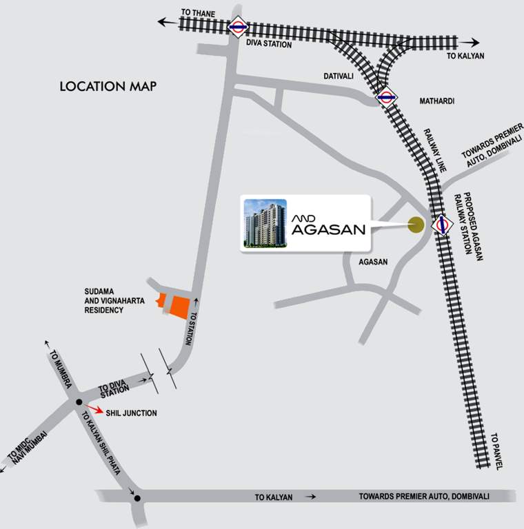 Images for Location Plan of Anantnath And Agasan
