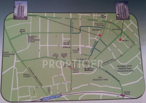  garden Images for Location Plan of Mahavir Garden