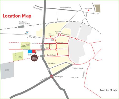 Images for Location Plan of Manglam Rangoli Greens