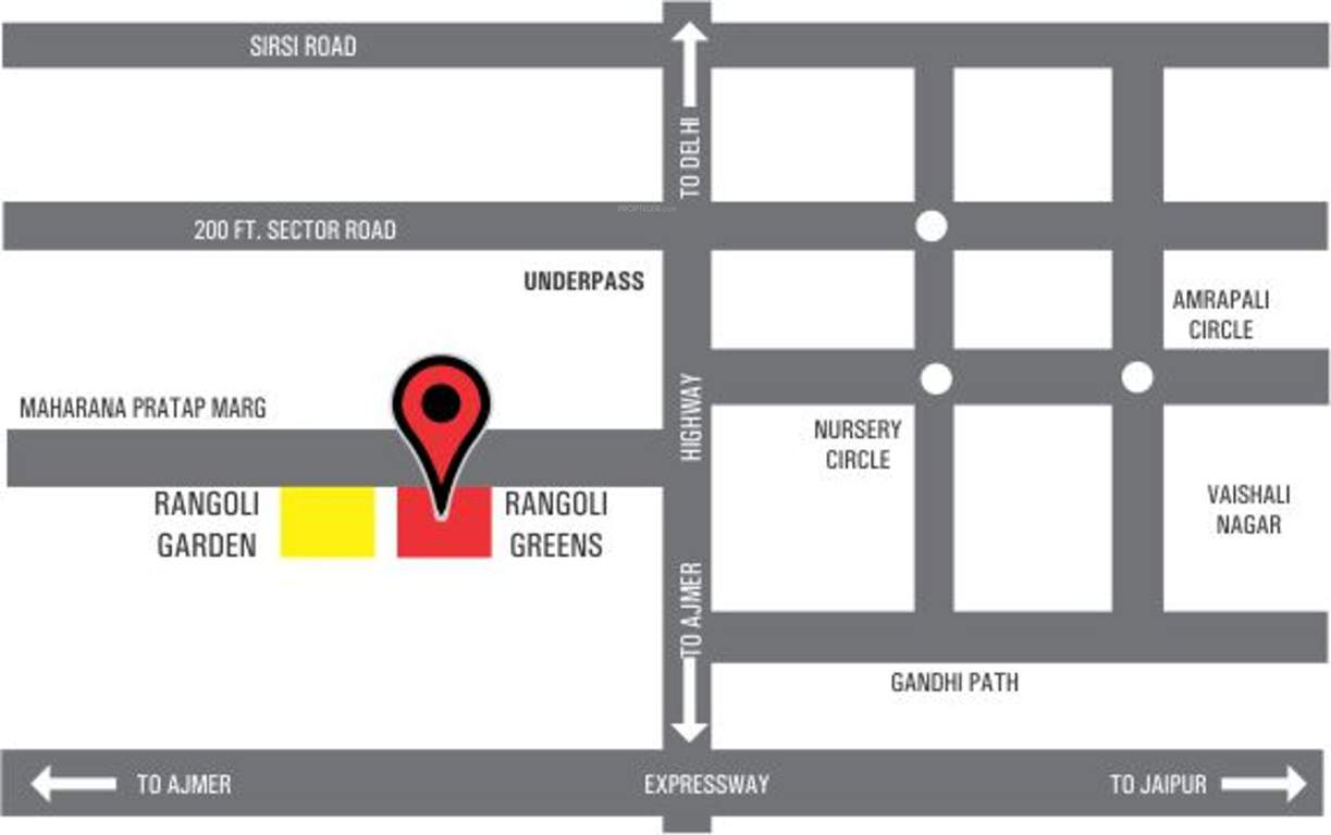 Images for Location Plan of Manglam Rangoli Greens