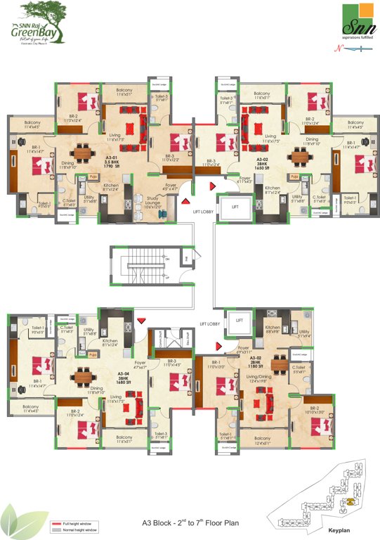 Images for Cluster Plan of SNN Raj Greenbay